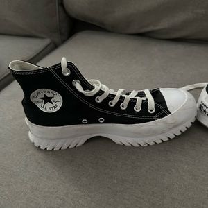 Platform high top converse